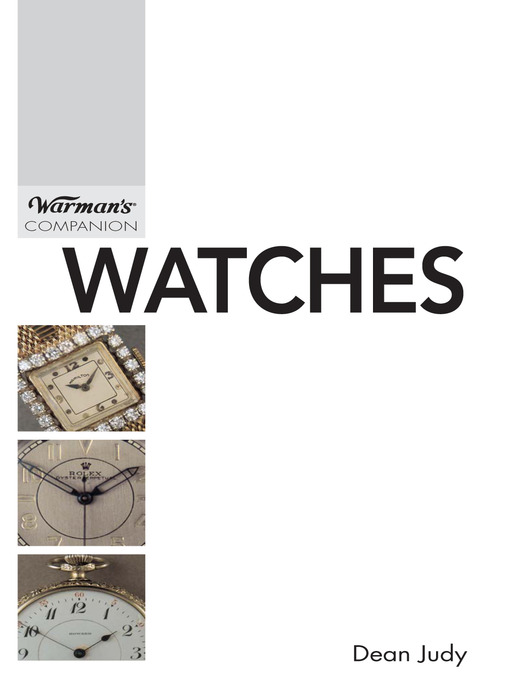 Title details for Watches by Dean Judy - Available